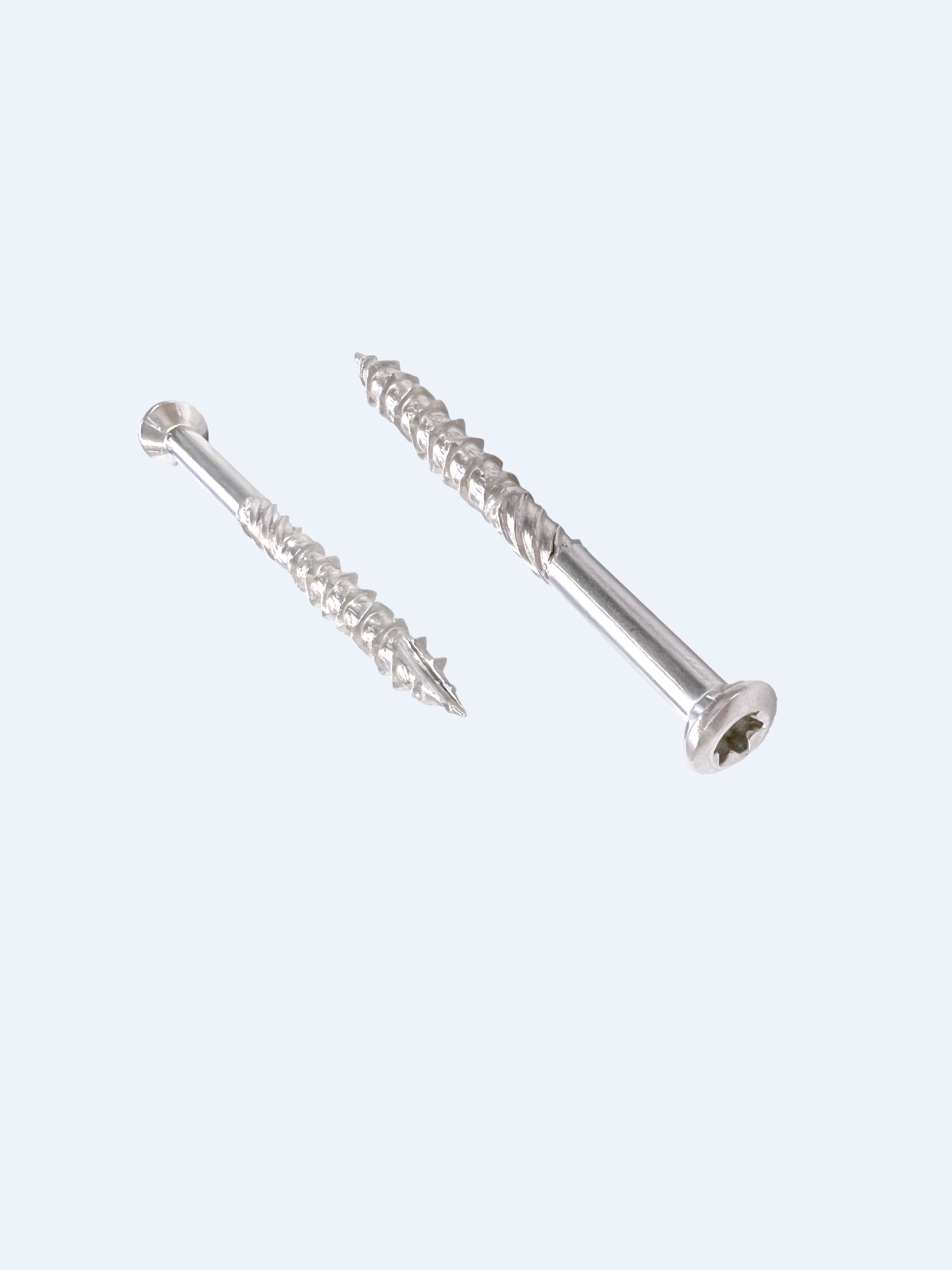 CSK head terrace screws,cutting point. Square thread.